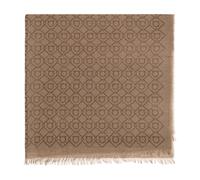 Ferragamo - Écharpe Monogramme - Homme - Accessoires - Brun - Taille: ONE Size