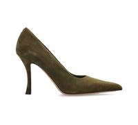 Ferragamo - Escarpins Elydea en Daim - Femme - Chaussures - Vert - Taille: 39 EU