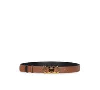 Ferragamo, Femme, Accessoires, Brun, Taille: 85 CM Donna H.25 Belt