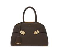 Ferragamo, Femme, Sacs, Brun, Taille: ONE Size Sac Marron avec Porte-Clés et Boucle