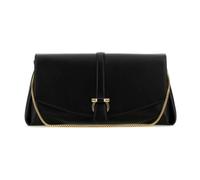 Ferragamo, Femme, Sacs, Noir, Taille: ONE Size Sac bandoulière noir en cuir grand format