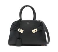 Ferragamo, Femme, Sacs, Noir, Taille: ONE Size Sac cabas en cuir grainé noir