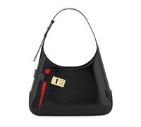 Ferragamo, Femme, Sacs, Noir, Taille: ONE Size Sac Hobo Épaule