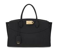 Ferragamo, Femme, Sacs, Noir, Taille: ONE Size Studio Soft L Handbag