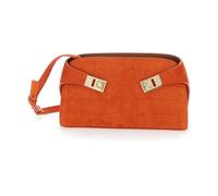 Ferragamo, Femme, Sacs, Orange, Taille: ONE Size Hug Mini Crossbody Bag