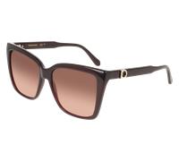 Ferragamo Femme SF2085SE 665 Lunettes de soleil Acétate Rouge Carré Normale