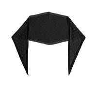 Ferragamo - Foulard asymétrique à monogramme - Homme - Accessoires - Noir - Taille: ONE Size