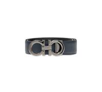 Ferragamo - Gancini Belt - Homme - Accessoires - Bleu - Taille: 90 CM