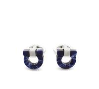 Ferragamo - Gancini Cufflinks - Homme - Accessoires - Gris - Taille: ONE Size