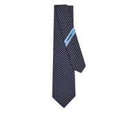Ferragamo - Gancini Jacquard Tie - Homme - Accessoires - Bleu - Taille: ONE Size