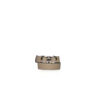 Ferragamo - Gancini Reversible Belt - Femme - Accessoires - Beige - Taille: 80 CM