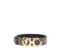 Ferragamo - Gancini Reversible Belt - Femme - Accessoires - Noir - Taille: 90 CM