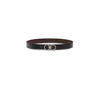 Ferragamo - Gancini Reversible Belt - Homme - Accessoires - Brun - Taille: 105 CM