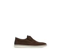 Ferragamo - Gancini Slip-On Baskets - Homme - Chaussures - Brun - Taille: 42 1/2 EU