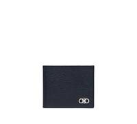 Ferragamo - Portefeuille Revival Ganc - Homme - Accessoires - Bleu - Taille: ONE Size
