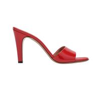Ferragamo - High Slide Heeled Mule - Femme - Chaussures - Rouge - Taille: 39 1/2 EU