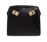 Ferragamo - Hug Mini Shoulder Bag - Femme - Sacs - Noir - Taille: ONE Size