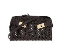 Ferragamo - Hug Mini Shoulder Bag - Femme - Sacs - Noir - Taille: ONE Size
