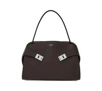 Ferragamo - Hug Shoulder Bag - Femme - Sacs - Brun - Taille: ONE Size