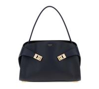 Ferragamo - Hug Soft Medium Shoulder Bag - Femme - Sacs - Bleu - Taille: ONE Size