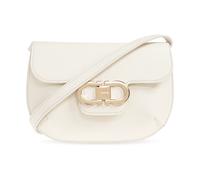 Ferragamo - Lizzy Shoulder Bag - Femme - Sacs - Beige - Taille: ONE Size