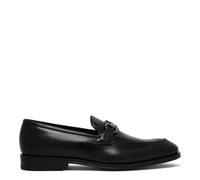 Ferragamo - Loafer With Gancini Buckle - Homme - Chaussures - Noir - Taille: 40 EU