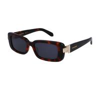 Ferragamo - Lunettes de soleil élégantes avec verres gris foncé - unisex - Accessoires - Brun - Taille: ONE Size