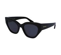 Ferragamo - Lunettes de soleil élégantes - Femme - Accessoires - Noir - Taille: 55 MM