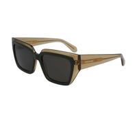 Ferragamo - Lunettes de soleil élégantes - Femme - Accessoires - Vert - Taille: 55 MM