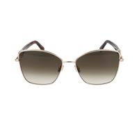 Ferragamo - Lunettes de soleil Papillon - Femme - Accessoires - Jaune - Taille: 60 MM