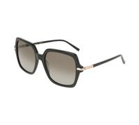 Ferragamo - Lunettes de soleil rectangulaires - Femme - Accessoires - Noir - Taille: 57 MM