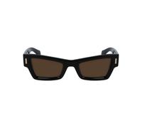 Ferragamo Sf2006s-001 Woman Sunglasses Noir Brown/CAT3 Femme