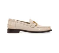 Ferragamo - Maryan Leather Mocassins - Femme - Chaussures - Beige - Taille: 39 EU