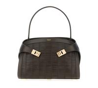 Ferragamo - Medium Hug Handbag - Femme - Sacs - Brun - Taille: ONE Size