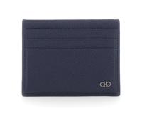 Ferragamo - Micro Gancini Card Holder - Homme - Accessoires - Bleu - Taille: ONE Size
