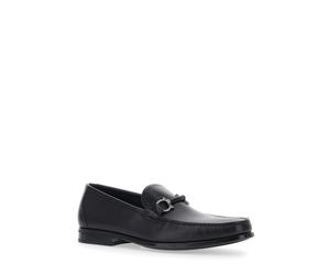Ferragamo - Mocassin Orné Gancini - Homme - Chaussures - Noir - Taille: 42 EU