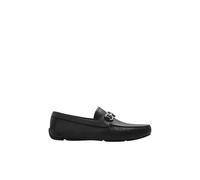 Ferragamo - Mocassins avec Appliqué Gancini - Homme - Chaussures - Noir - Taille: 43 EU