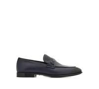 Ferragamo - Mocassins Gancini Bit - Homme - Chaussures - Bleu - Taille: 39 1/2 EU