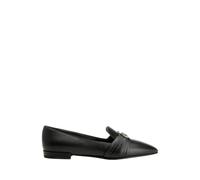 Ferragamo - Mocassins Gancini - Femme - Chaussures - Noir - Taille: 37 1/2 EU