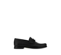 Ferragamo - Mocassins Gancini - Homme - Chaussures - Noir - Taille: 39 1/2 EU