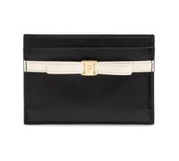 Ferragamo - Porte-cartes en cuir - Femme - Accessoires - Noir - Taille: ONE Size