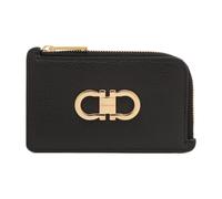 Ferragamo - Porte-cartes Gancini - Femme - Accessoires - Noir - Taille: ONE Size