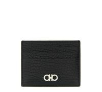 Ferragamo - Porte-cartes Gancini - Homme - Accessoires - Noir - Taille: ONE Size