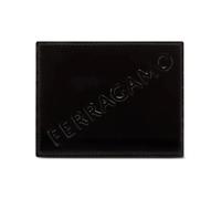 Ferragamo - Porte-cartes Logo Diagonal - Femme - Accessoires - Noir - Taille: ONE Size