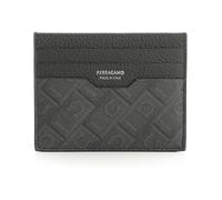 Ferragamo - Porte-cartes Monogram - Homme - Accessoires - Gris - Taille: ONE Size