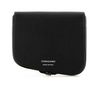 Ferragamo - Porte-monnaie en cuir noir - Homme - Accessoires - Noir - Taille: ONE Size