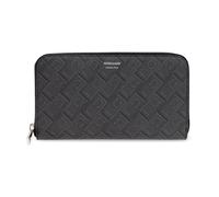 Ferragamo - Portefeuille en toile avec monogramme - Homme - Accessoires - Gris - Taille: ONE Size