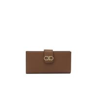 Ferragamo portefeuille femme marron en cuir - UNI
