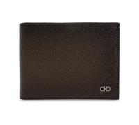 Ferragamo - Portefeuille Micro Gancio Bifold - Homme - Accessoires - Noir - Taille: ONE Size