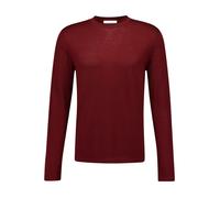Ferragamo - Pull Bordeaux en Laine - Homme - Pulls - Rouge - Taille: L